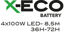 X-Eco battery 4x100